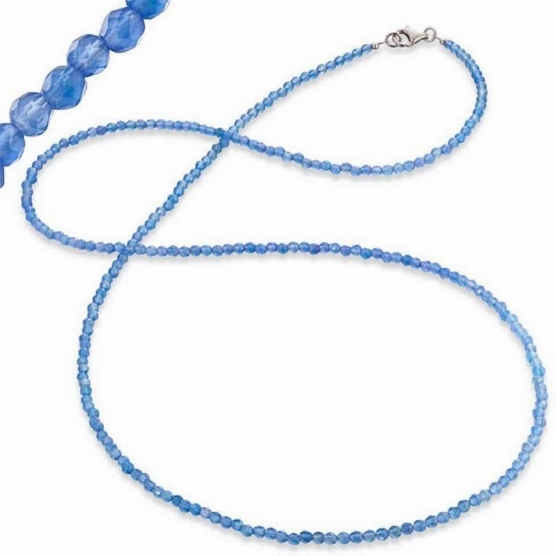 Engelsrufer 80cm Blue Agate Stone Necklace
