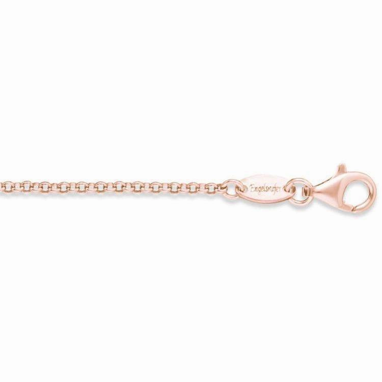 Engelsrufer Rose Gold Round Link Necklace