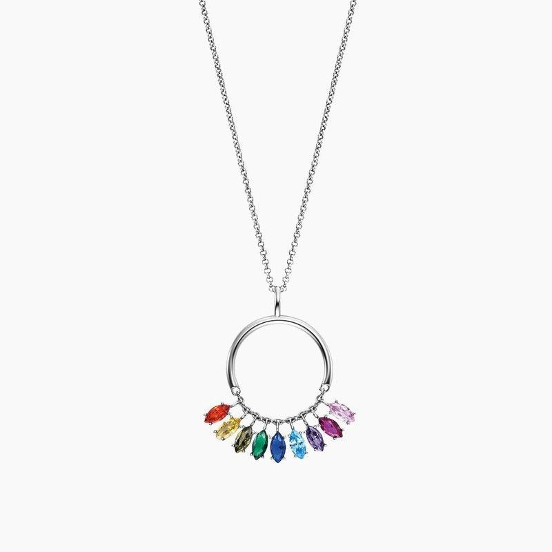 Engelsrufer Silver Flying Stones Chain With Pendant