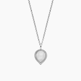 Engelsrufer Silver Pure Moondrop With Moonstone Chain With Pendant
