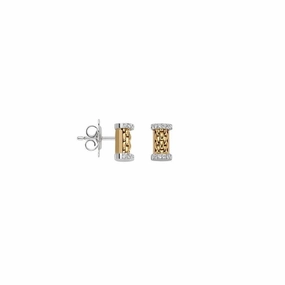 Essentials Earrings - 18ct Yellow gold