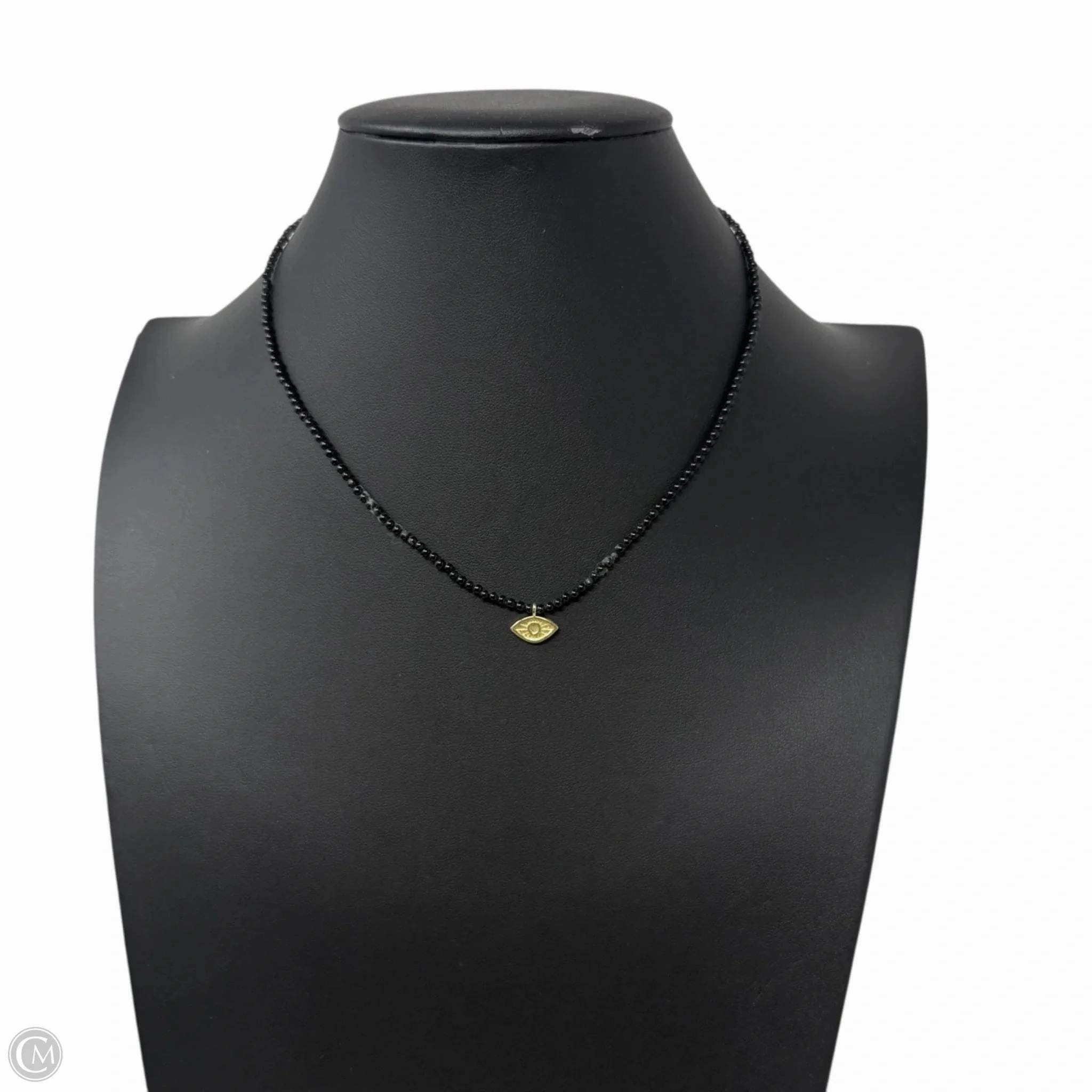 Evil Eye Seed Bead Short Necklace