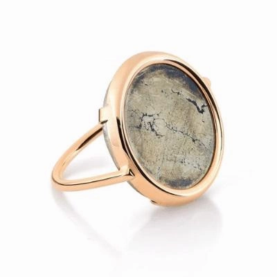 FOOLS GOLD DISC 18K ROSE GOLD (7)