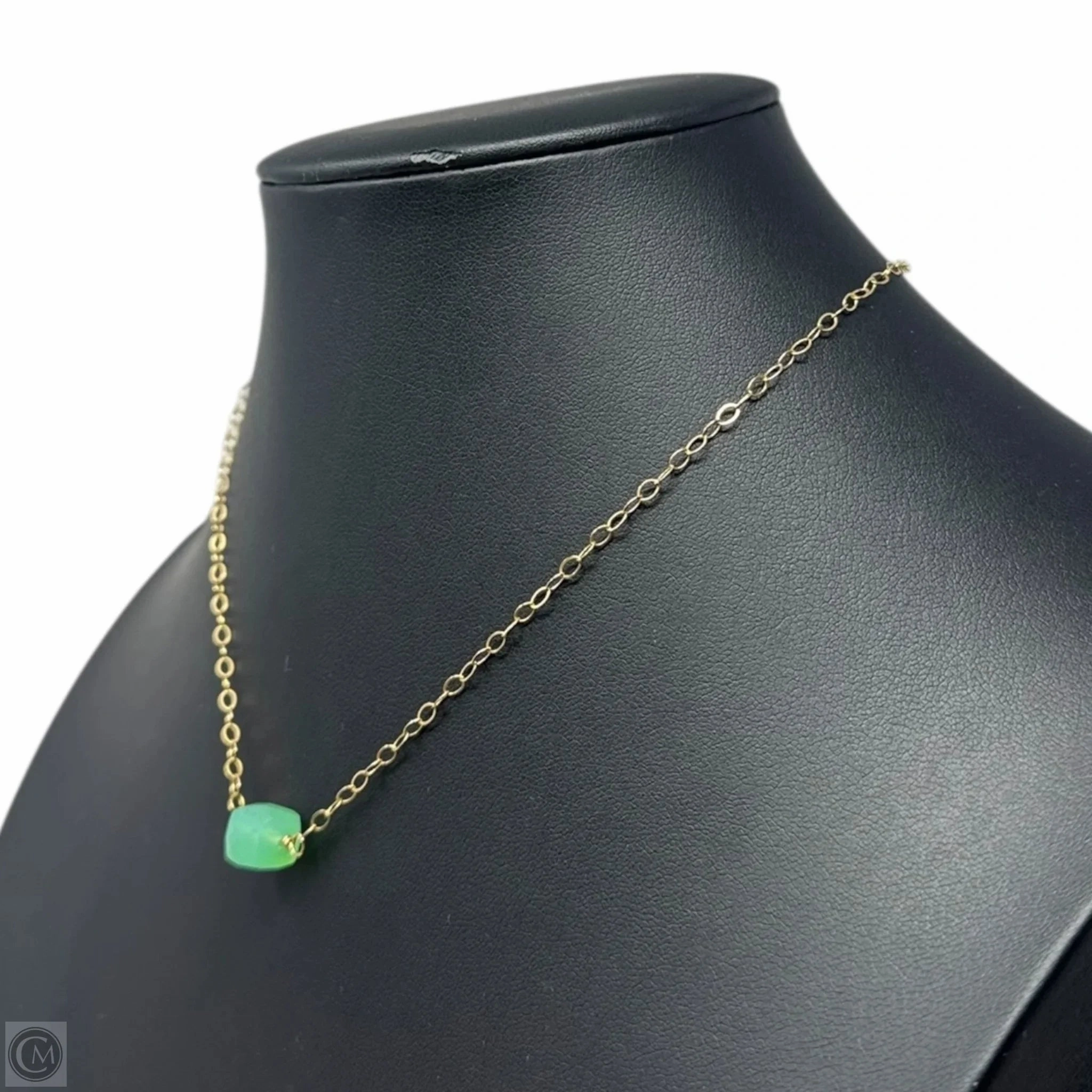 Gem Necklace Sterling Silver Unbranded