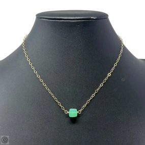 Gem Necklace Sterling Silver Unbranded