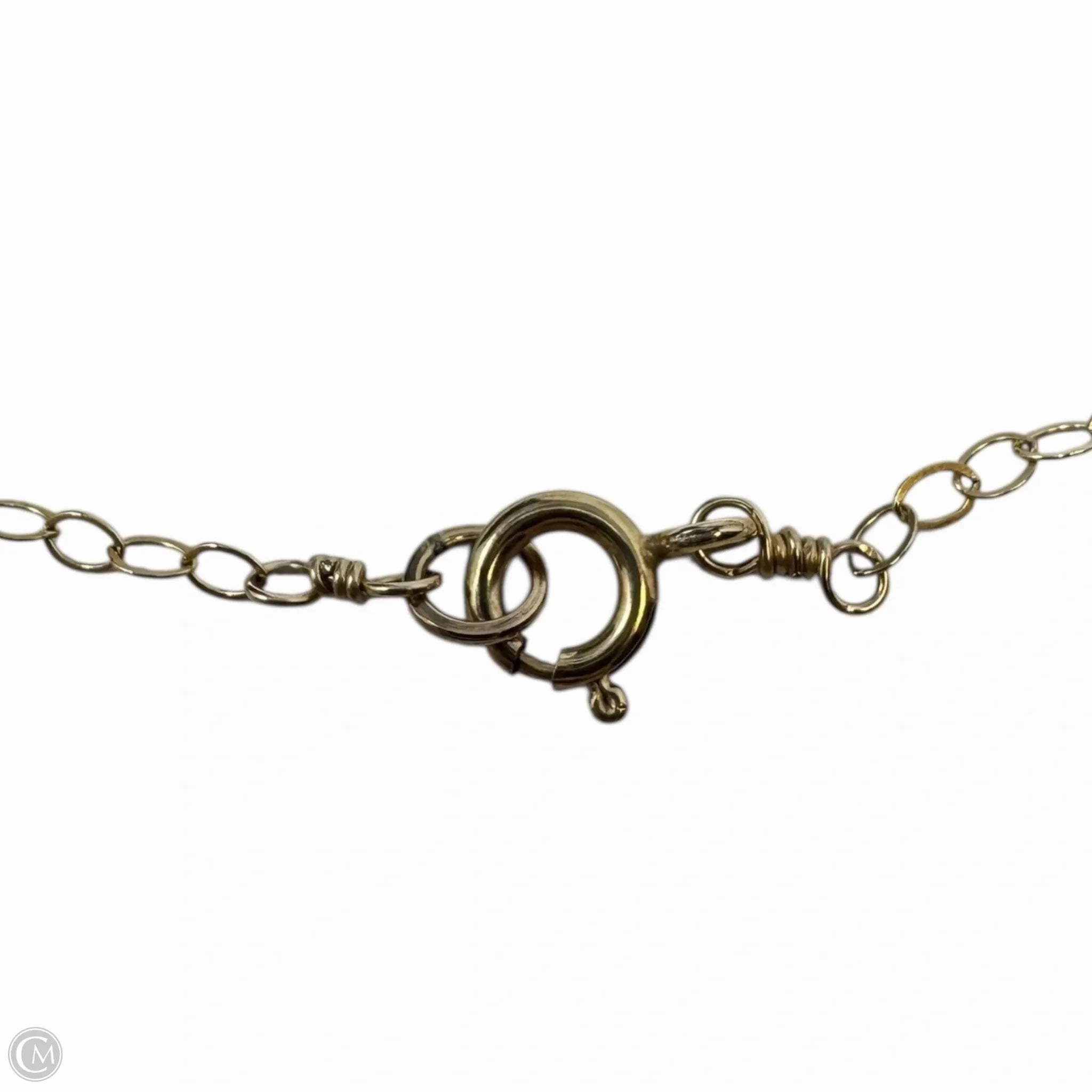 Gem Necklace Sterling Silver Unbranded
