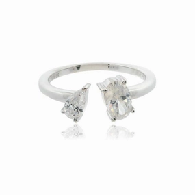 Georgini Chic Noel Toi Et Moi Silver Ring