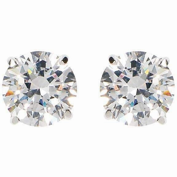 Georgini Clear CZ Round Studs