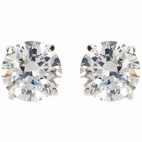 Georgini Clear CZ Round Studs