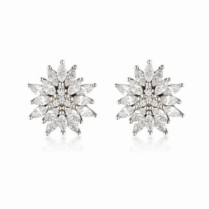 Georgini Georgini Summer Sorbet Pistachio Pompom Earrings Silver