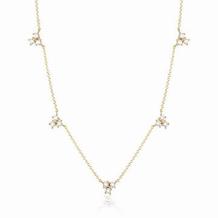 Georgini Georgini The Layered Edit Trois Necklace Gold