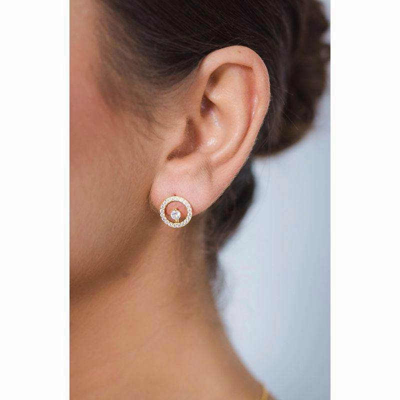 Georgini Goddess Cora Earrings - Gold