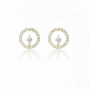 Georgini Goddess Cora Earrings - Gold