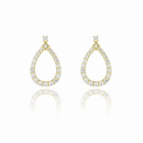 Georgini Goddess Freya Earrings - Gold