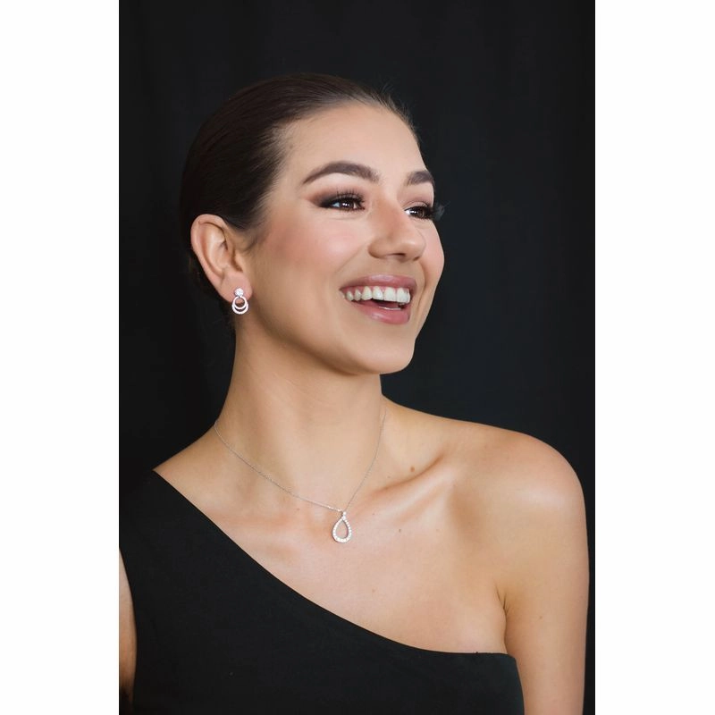 Georgini Goddess Luna Earrings - Silver