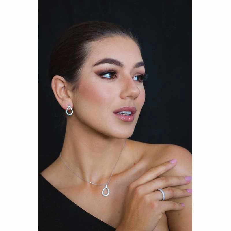 Georgini Goddess Pave Ring - Silver