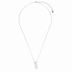 Georgini Luxury Letters E Initial Pendant - Silver
