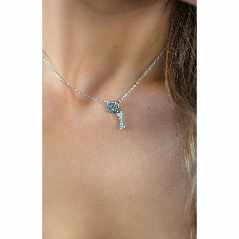 Georgini Luxury Letters I Initial Pendant - Silver