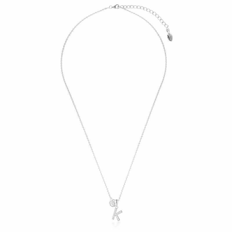 Georgini Luxury Letters K Initial Pendant - Silver