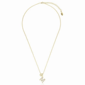 Georgini Luxury Letters M Initial Pendant - Gold