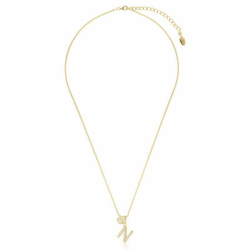Georgini Luxury Letters N Initial Pendant - Gold