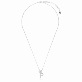 Georgini Luxury Letters P Initial Pendant - Silver