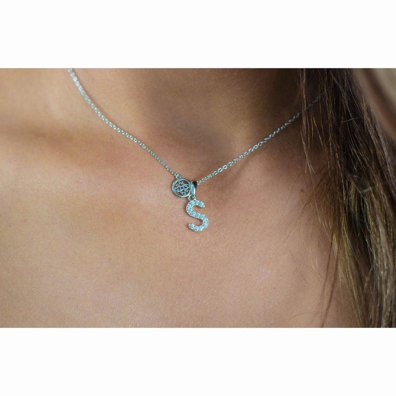 Georgini Luxury Letters S Initial Pendant - Silver