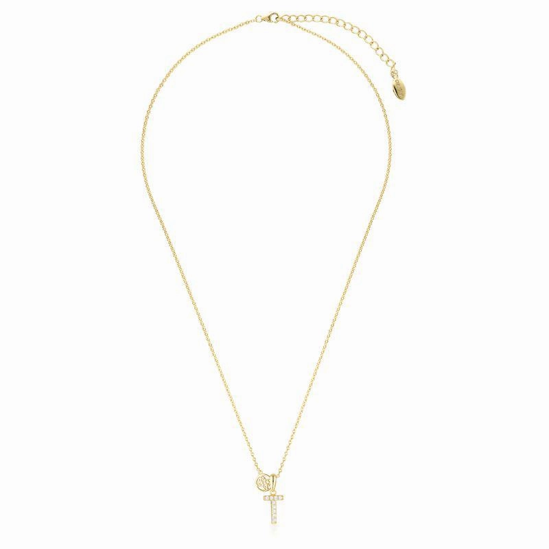 Georgini Luxury Letters T Initial Pendant - Gold