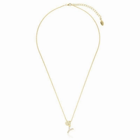 Georgini Luxury Letters Y Initial Pendant - Gold