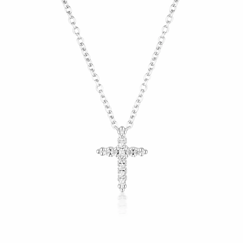 Georgini Rock Star Cross Silver Pendant