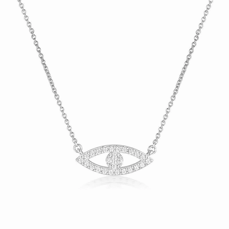 Georgini Rock Star Evil Eye Silver Pendant