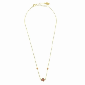Georgini Sydney Soiree Freshwater Mother of Pearl Gold Necklace