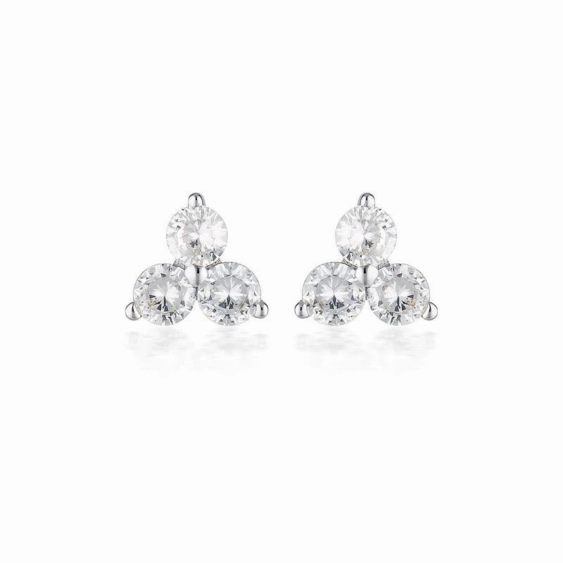 Georgini Tia Silver Stud Earring
