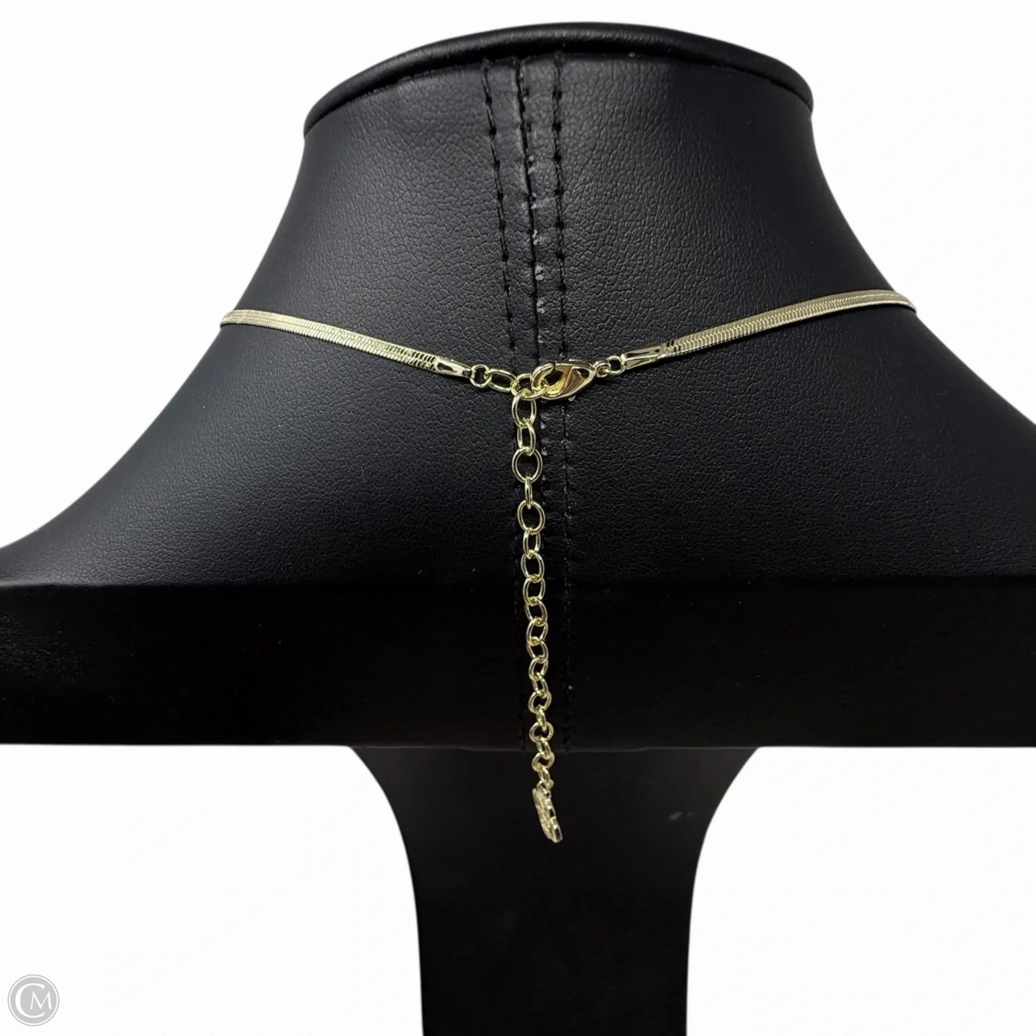 Gold Plated Kiri Coral Tear Drop Necklace By Kendra Scott
