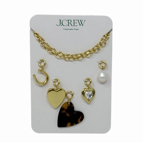 Heart Charm Necklace By J. Crew  Size: 06 Piece Set