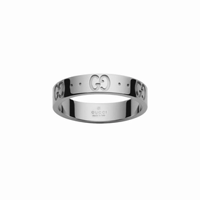 ICON THIN BAND - 18K WHITE GOLD
