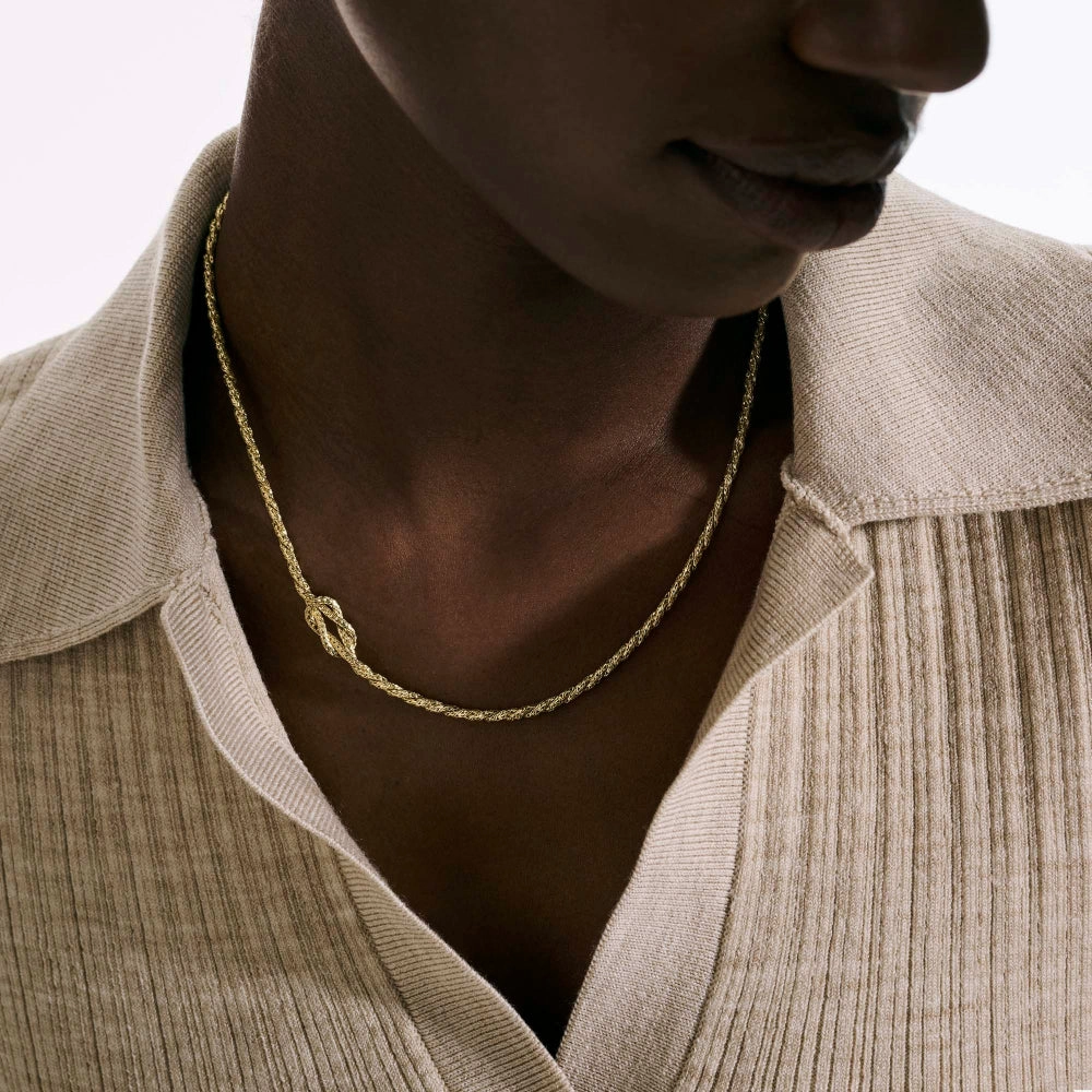 John Hardy 14k Love Knot Necklace
