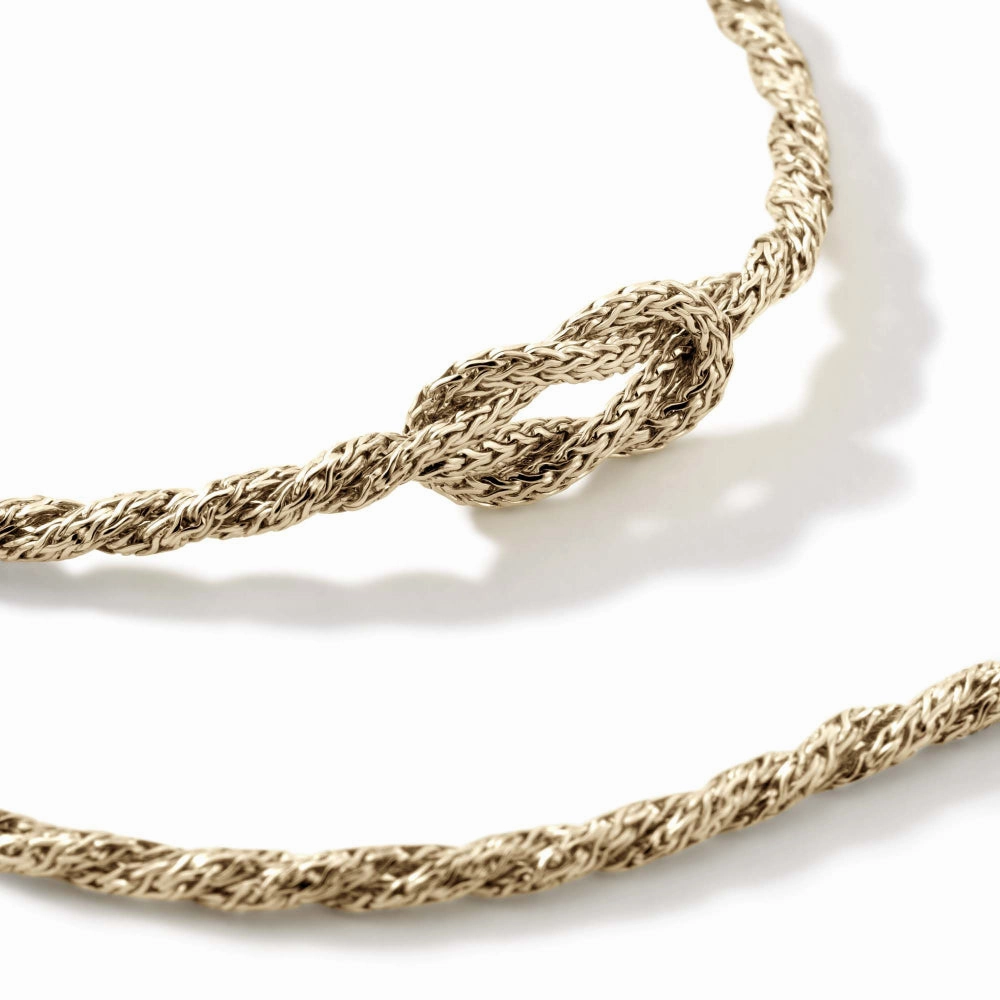 John Hardy 14k Love Knot Necklace