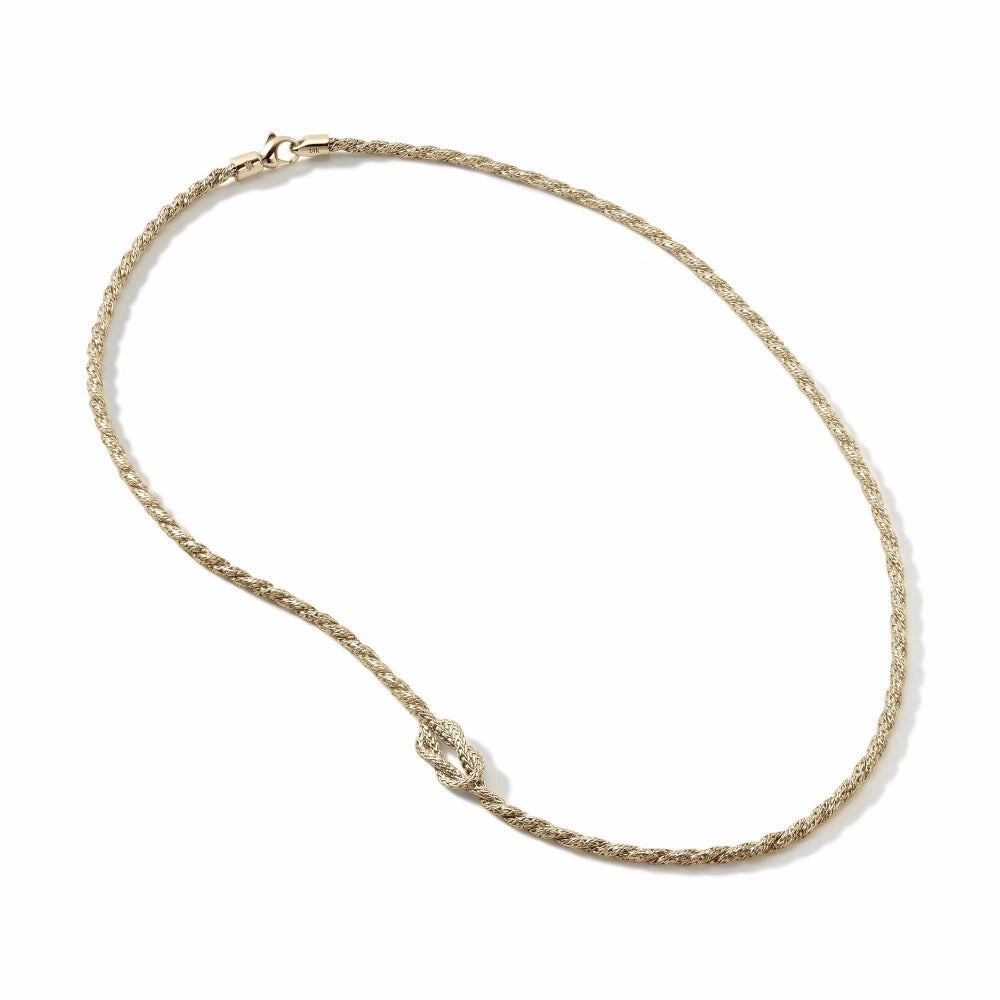 John Hardy 14k Love Knot Necklace