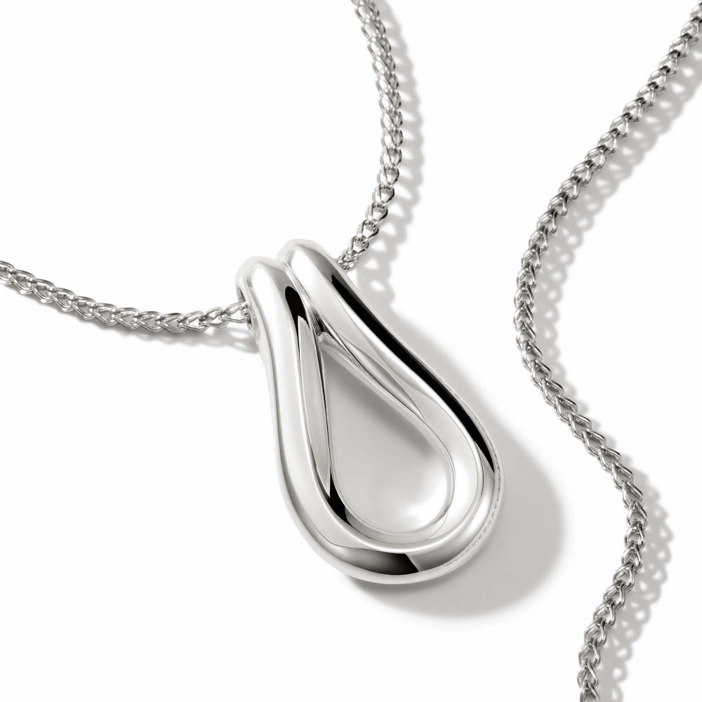 John Hardy Surf Pendant Necklace