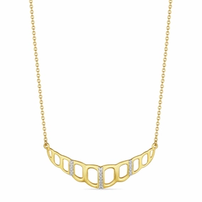 Judith Ripka 14k Selvaggia Pendant Necklace with Diamonds
