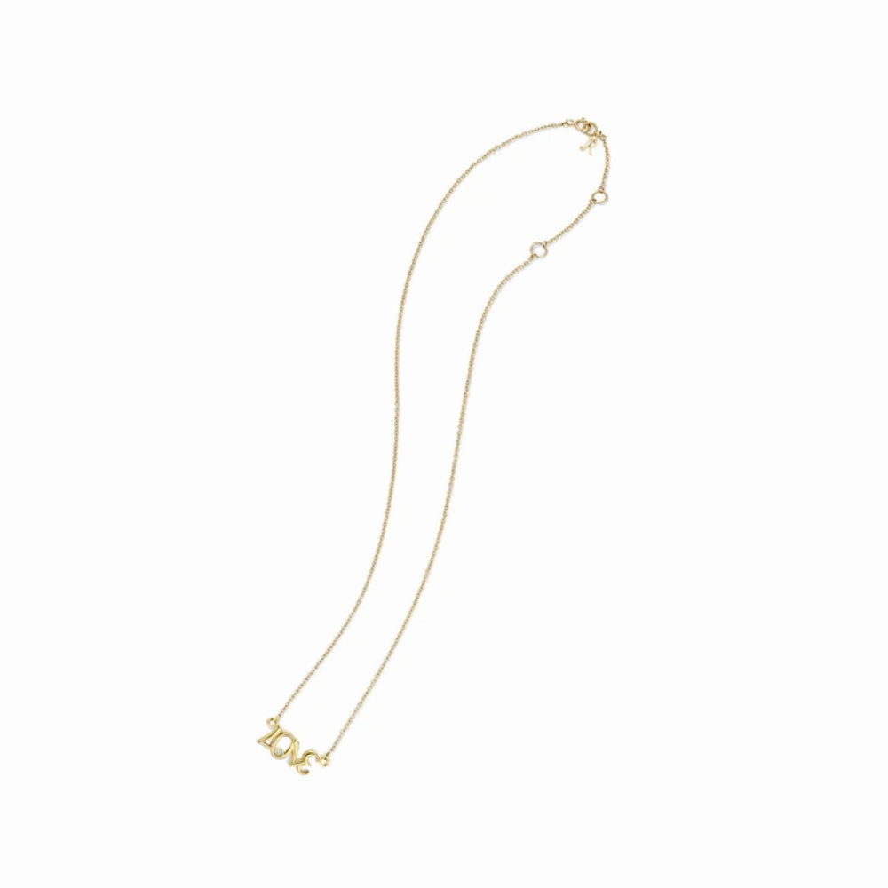 Judith Ripka 18k Eros Love Necklace with Diamonds