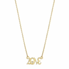 Judith Ripka 18k Eros Love Necklace with Diamonds