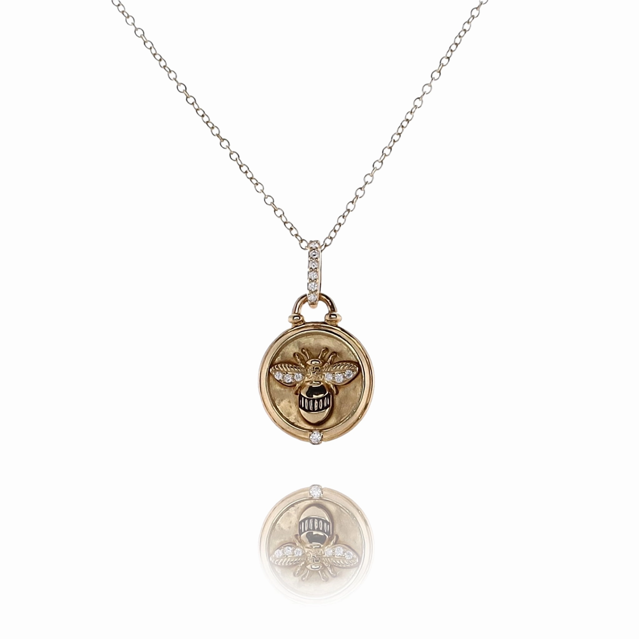 Judith Ripka Little Luxuries Bumble Bee Necklace