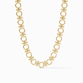 Julie Vos Bamboo Link Necklace