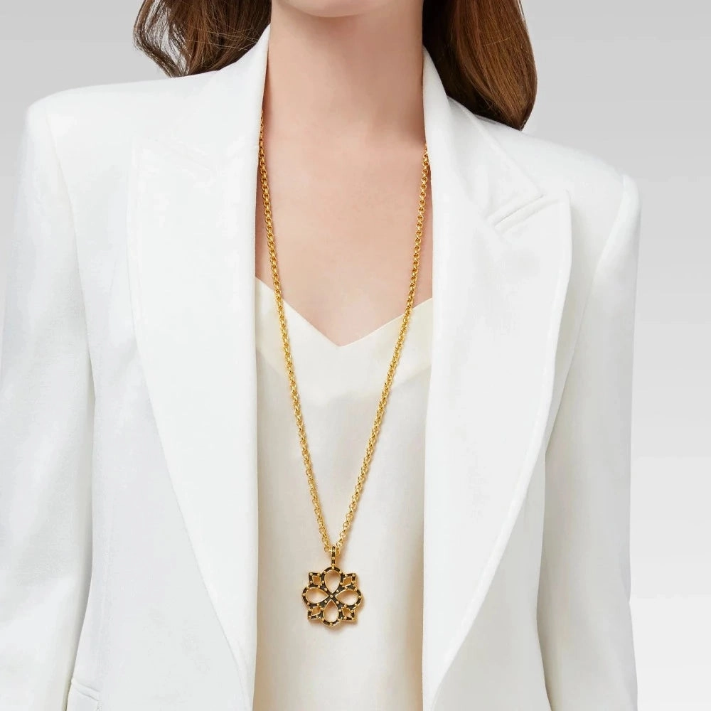 Julie Vos SoHo Pendant Mixed Metal/Gold