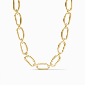 Julie Vos Wave Link Necklace
