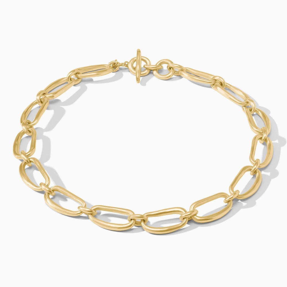 Julie Vos Wave Link Necklace