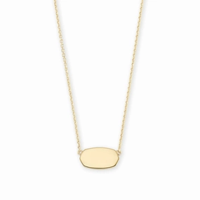 Kendra Scott Elisa Metal Pendant Necklace
