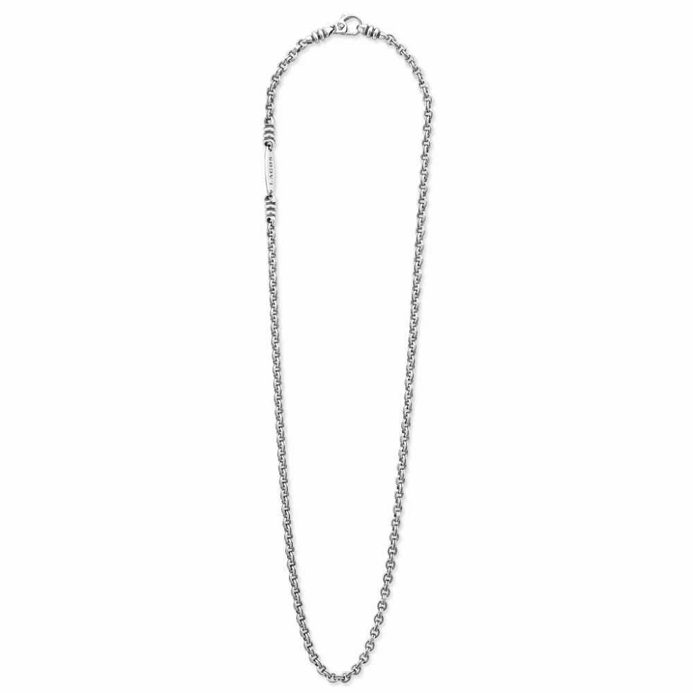 Lagos Anthem Double Link Chain Necklace, 4mm